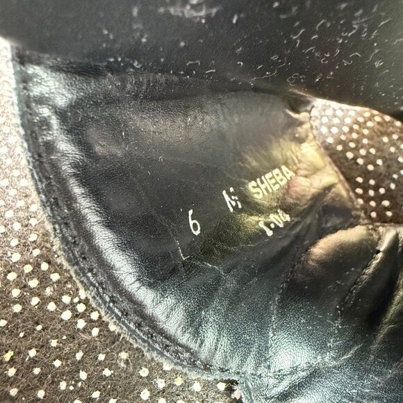 Donald J Pliner Black Leather Studded Platform Sandals Size 6M - Picture 5 of 9